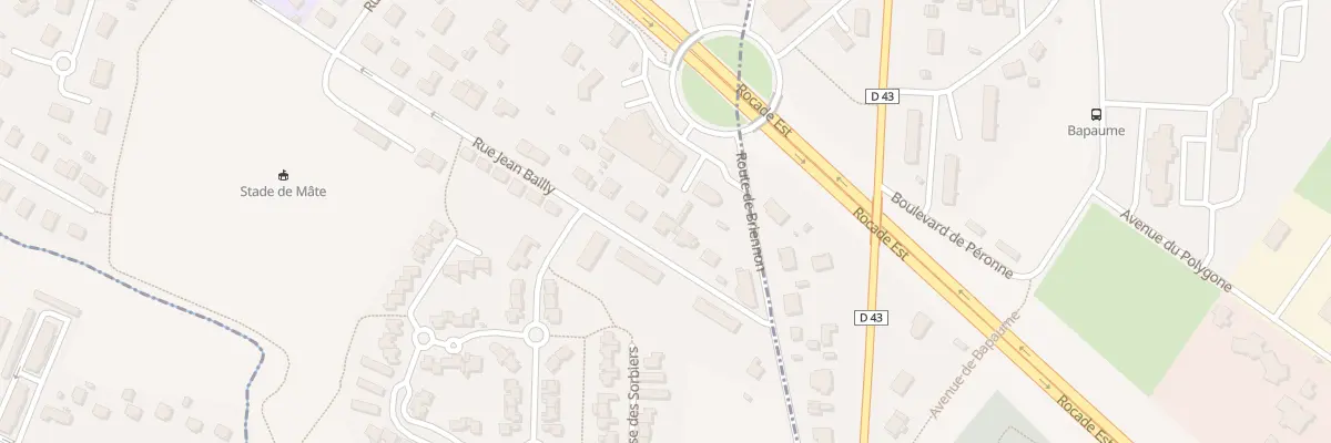 Plan du 10 Rue Jean Bailly à Mably