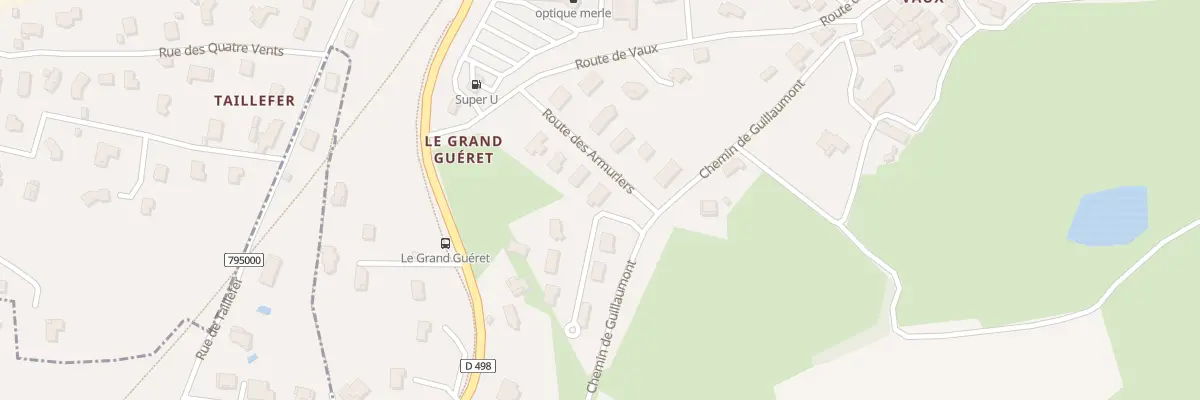 Plan du 3 Rte des Armuriers à La Tourette