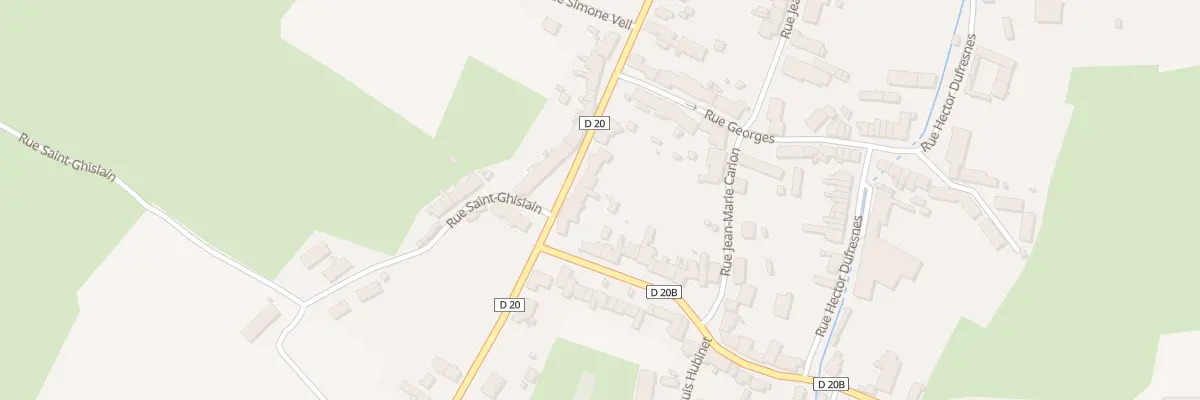Plan du 22 Rue du Général de Gaulle à Glageon