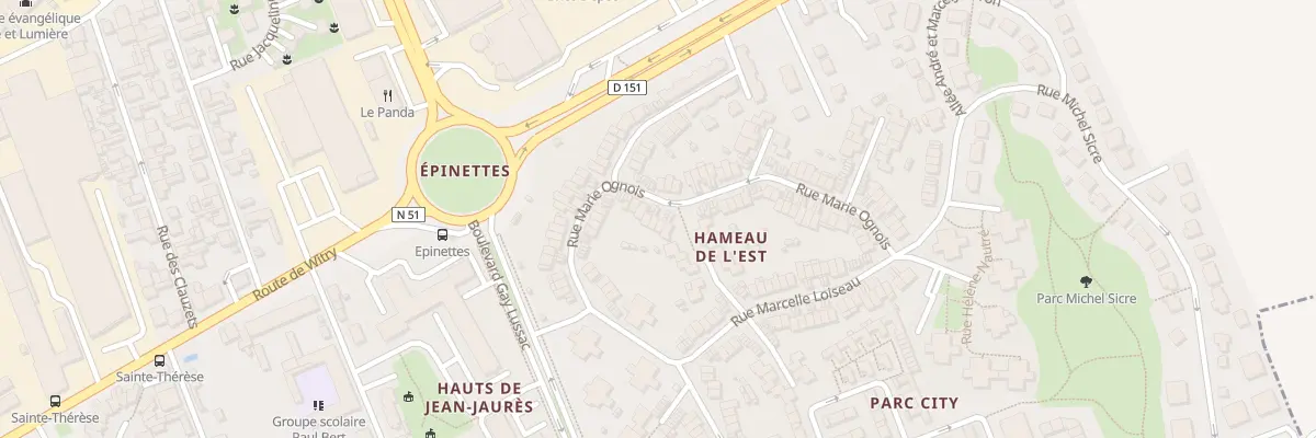 Plan du 26 Rue Marie Ognois à Reims