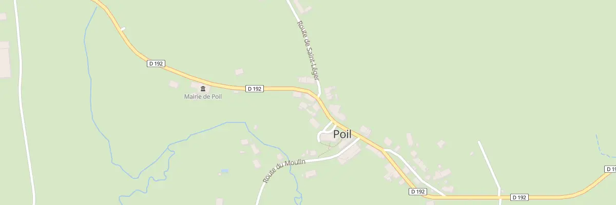 Plan du 15 Rte de Champrobert à Poil
