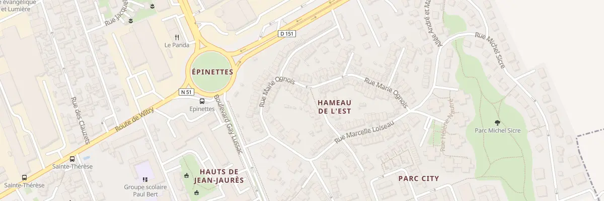 Plan du 28 Rue Marie Ognois à Reims
