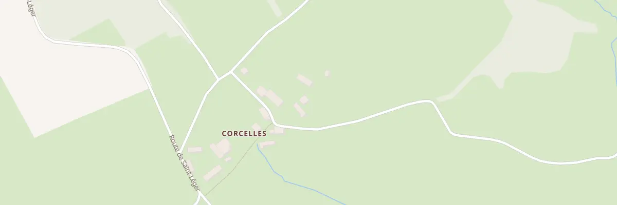 Plan du 90 Corcelles à Poil