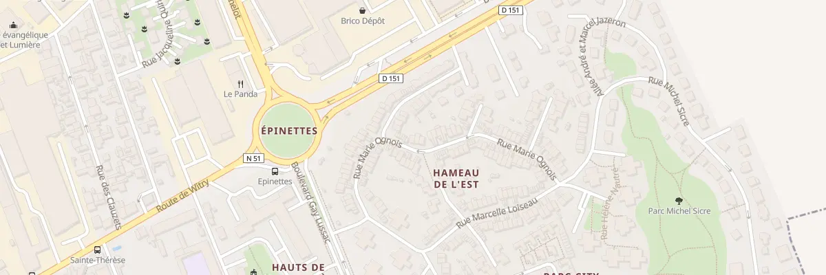 Plan du 31 Rue Marie Ognois à Reims