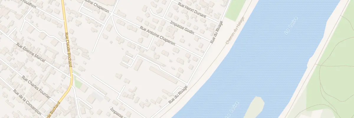 Plan du 5B Rue Antoine Chaperon à Roanne