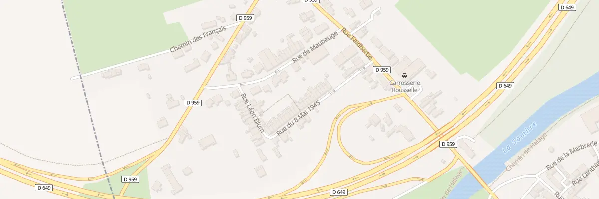 Plan du 24 Rue du 8 Mai 1945 à Marpent