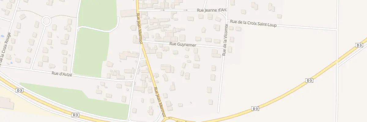 Plan du 10 Rue Guynemer à Plivot