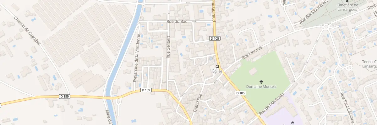 Plan du 74B Rue Henri Estève à Lansargues