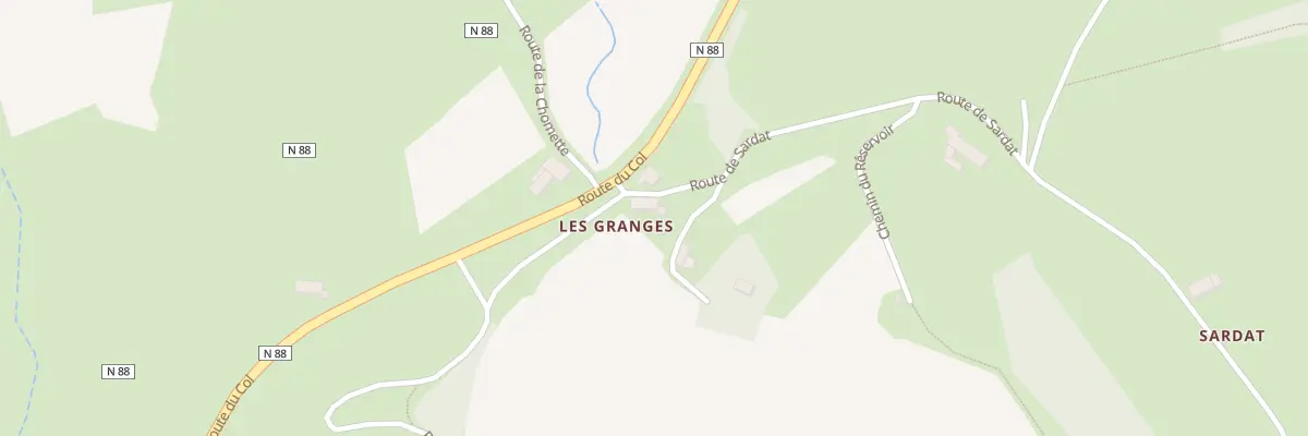 Plan du 5114 Les Granges au Pertuis