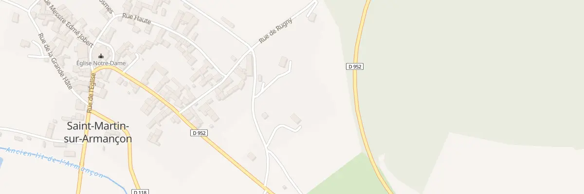 Plan du 3 Rue de la Porte d’En Haut à Saint-Martin-sur-Armançon