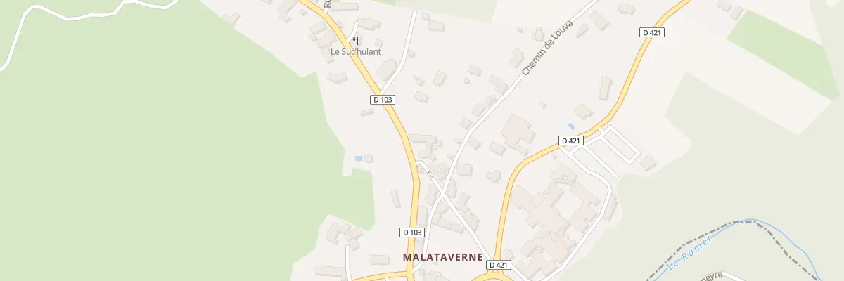 Plan du 5303 Malataverne à Beaux