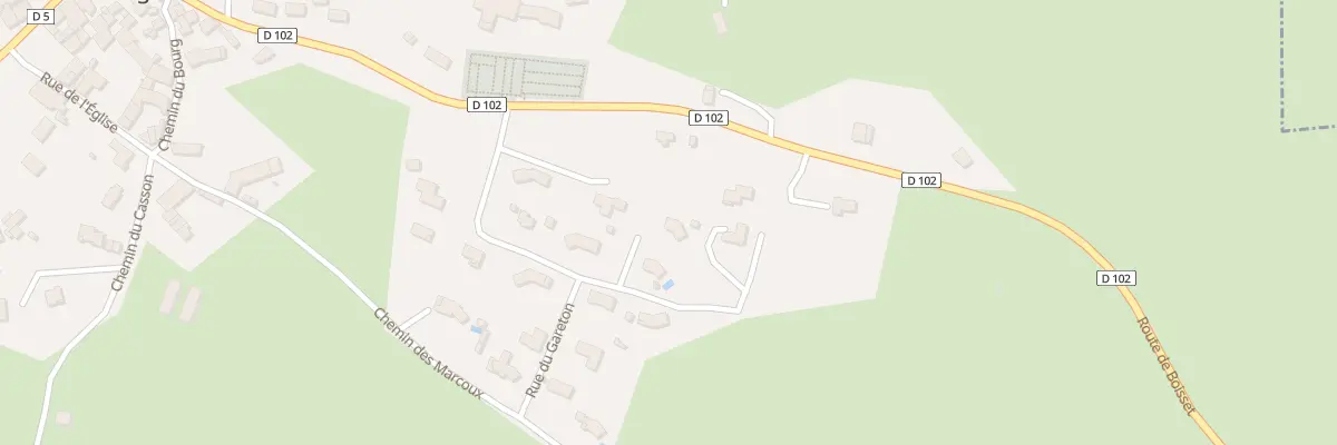 Plan du 33 Che de Montchery à Margerie-Chantagret