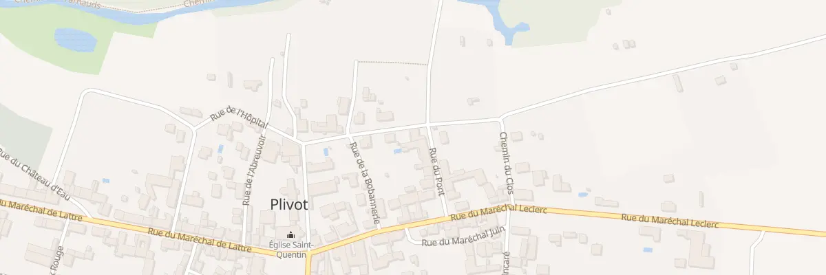 Plan du 7 Rue du Pont à Plivot