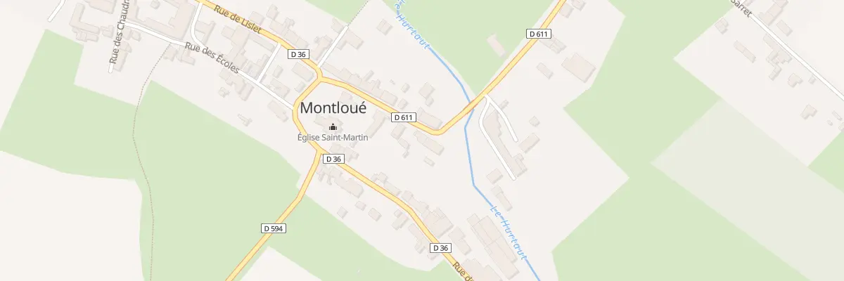 Plan du 10 Rue Rene Panthier à Montloué