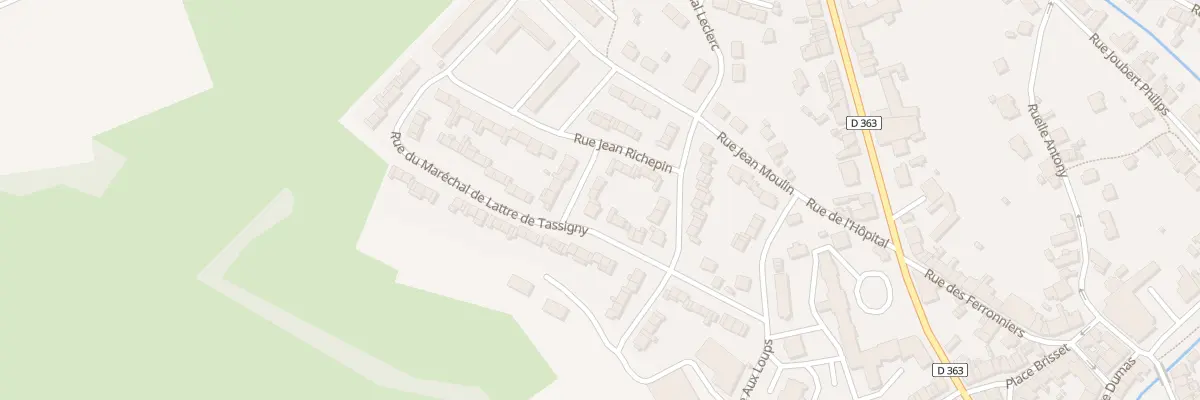 Plan du 3 Rue Delasseaux à Hirson