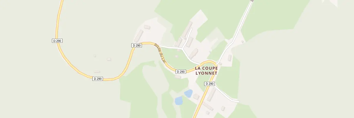 Plan du 74 La Coupe Lyonnet à Gien-sur-Cure