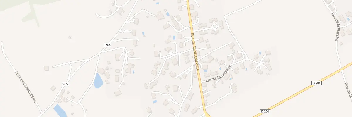 Plan du 3 All de Saint-Anthème à Montbrison