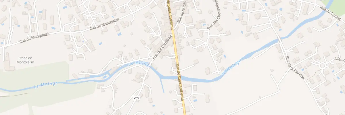 Plan du 30A Rue de Saint-Anthème à Montbrison