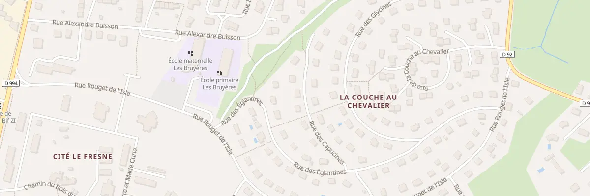 Plan du 8 Rue des Capucines à Gueugnon