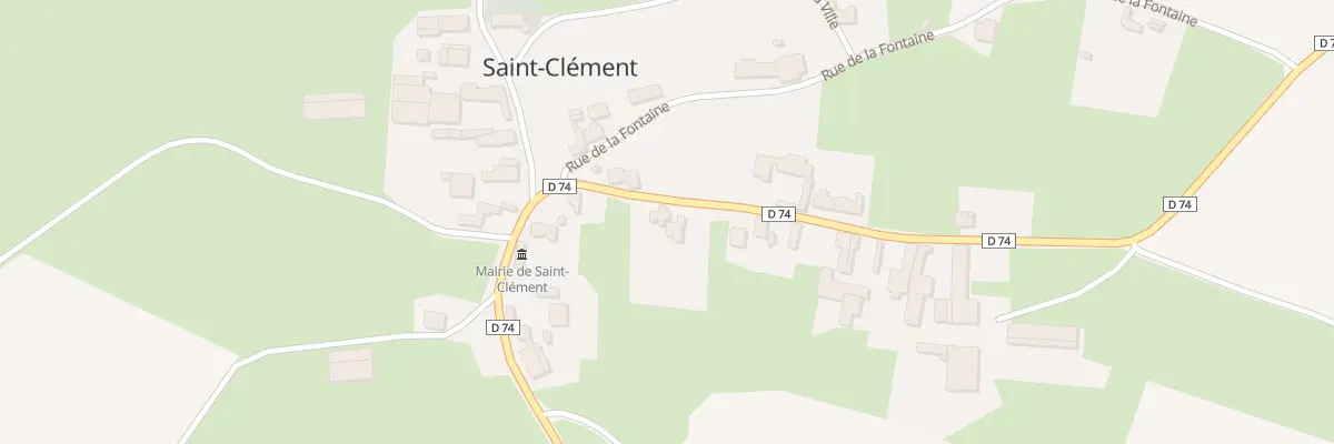 Plan du 14 Rue Principale à Saint-Clément