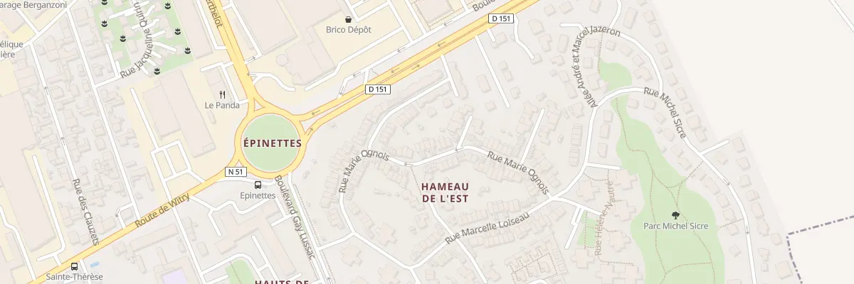 Plan du 41 Rue Marie Ognois à Reims