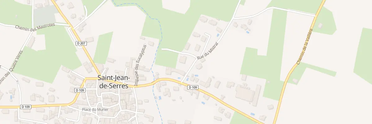 Plan du 3C Rue du Mistral à Saint-Jean-de-Serres