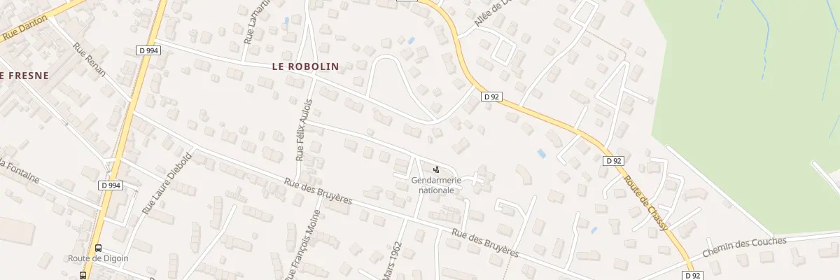 Plan du 41 Rue de Verdun à Gueugnon