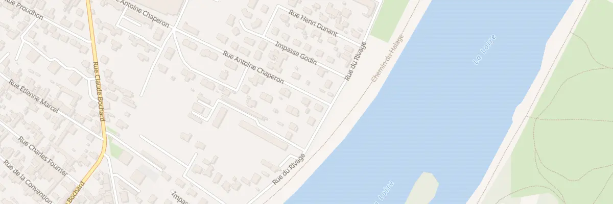 Plan du 3 Rue Antoine Chaperon à Roanne