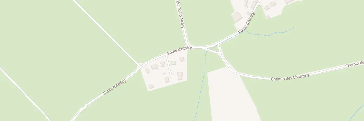Plan du 590 Rte d’Attrecy à Vendenesse-sur-Arroux