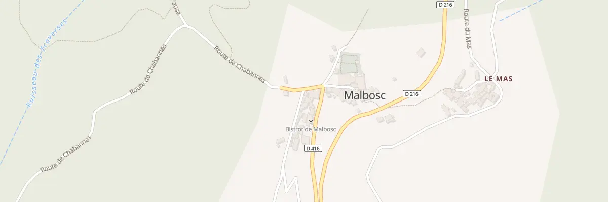 Plan du 5063C Malbosc à Malbosc