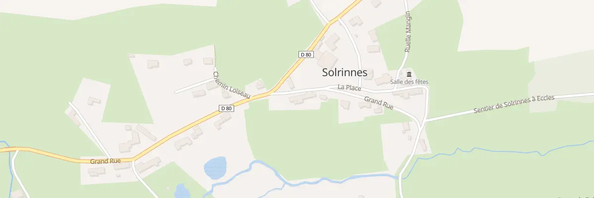 Plan du 2 Rte de Solre-le-château à Solrinnes
