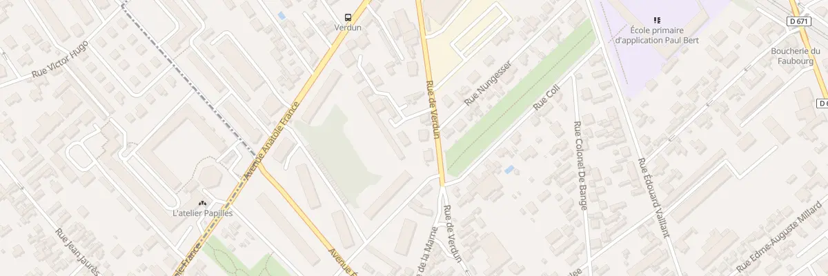 Plan du 22 Rue de Verdun à Troyes