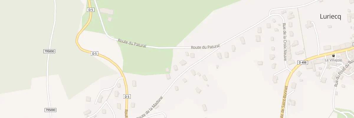 Plan du 116 Rte de la Madone à Luriecq