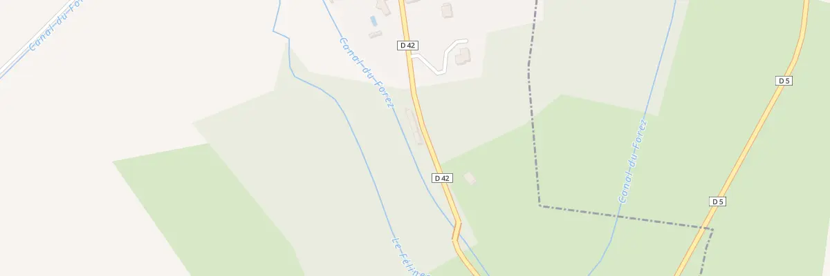 Plan du 54 Rte de Montbrison à Chalain-d’Uzore