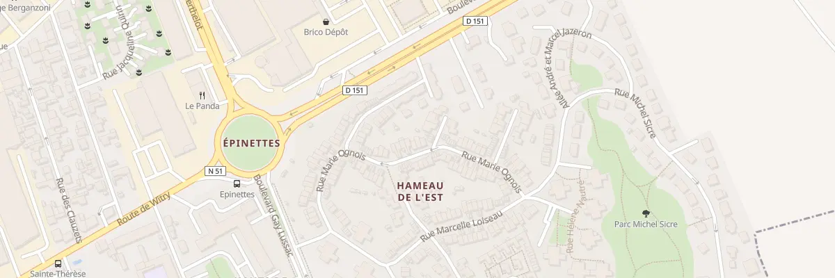 Plan du 47 Rue Marie Ognois à Reims