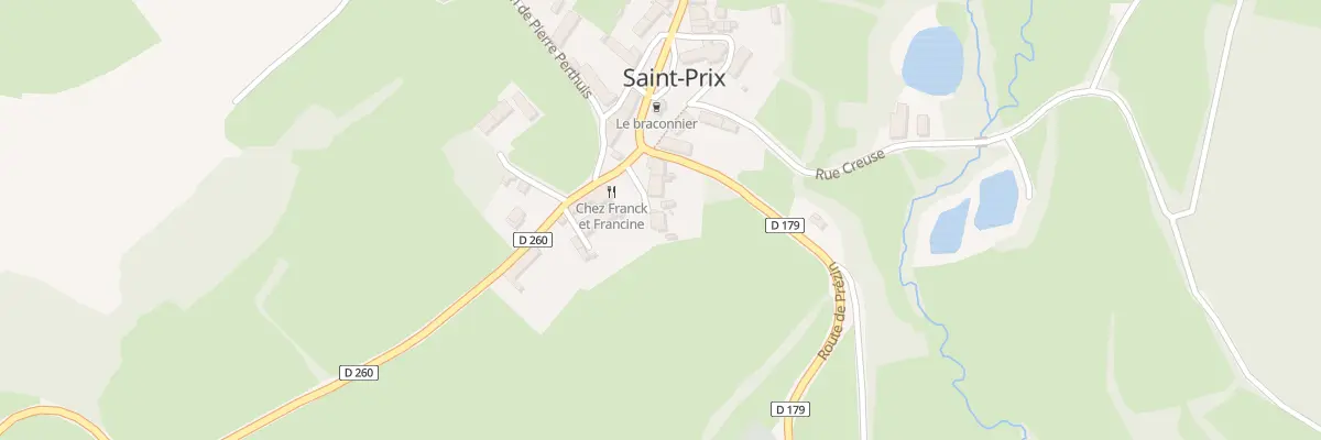Plan du 2 Imp des Grands Champs à Saint-Prix