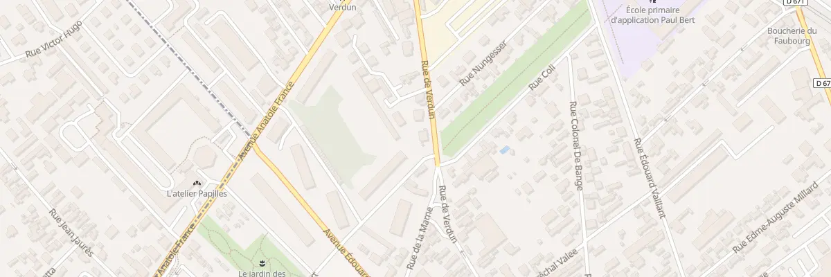 Plan du 24 Rue de Verdun à Troyes