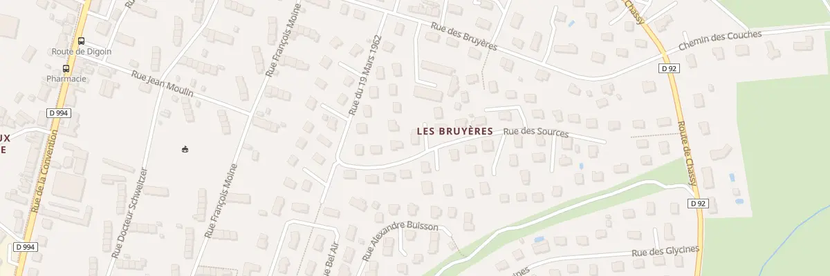 Plan du 5 Rue des Sources à Gueugnon