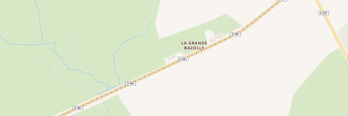 Plan du 137 La Grande Bazolle à Poil