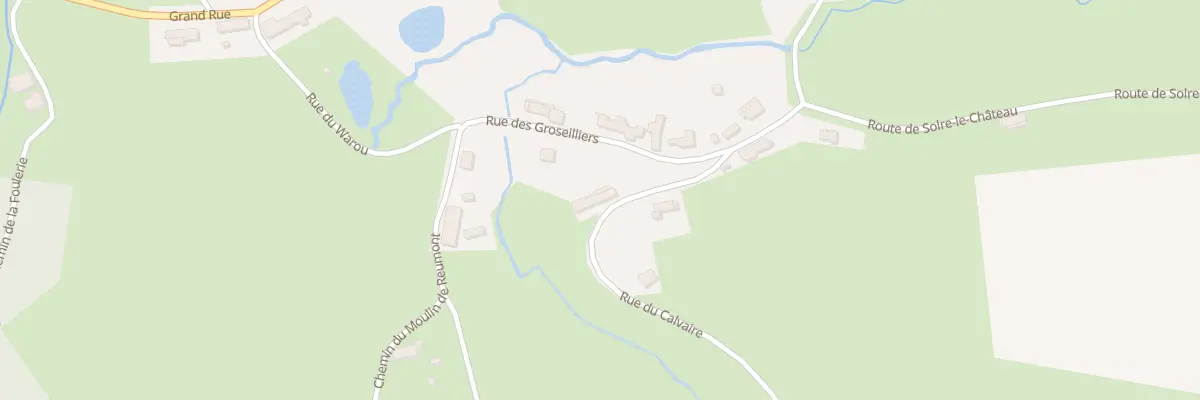 Plan du 4 Rue du Calvaire à Solrinnes