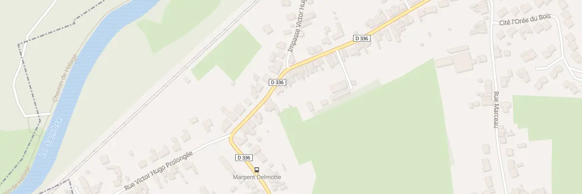 Plan du 123 Rue Victor Hugo à Marpent
