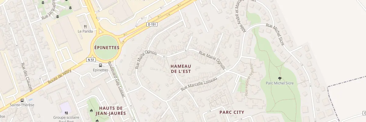 Plan du 34 Rue Marie Ognois à Reims