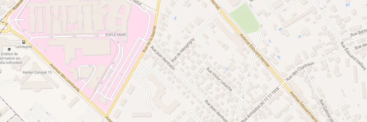Plan du 19 Rue de Mesgrigny à Troyes