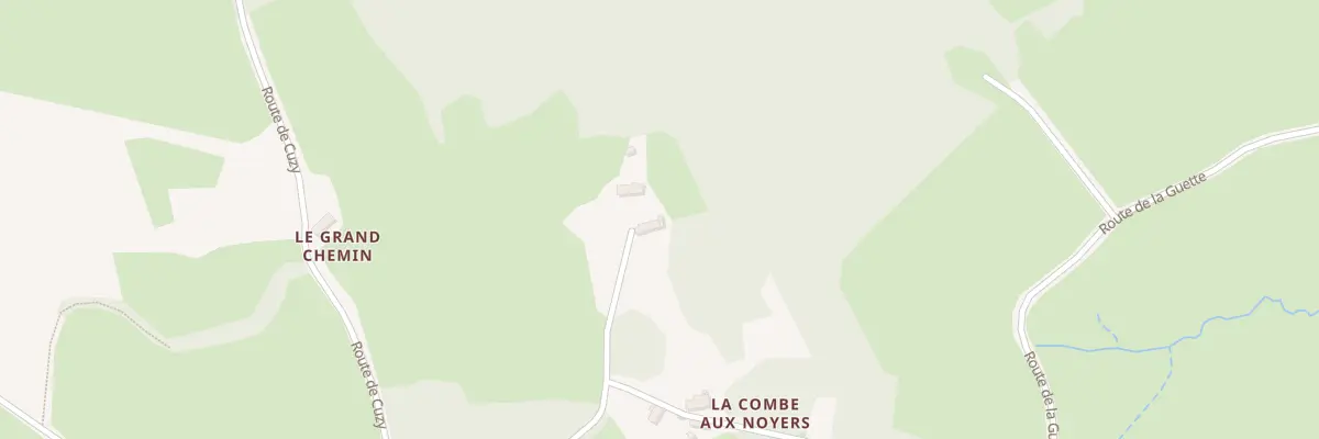Plan du 3968 Rte de Cuzy à Montmort