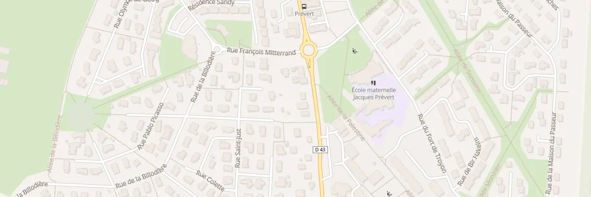 Plan du 235 Rte de Briennon à Mably