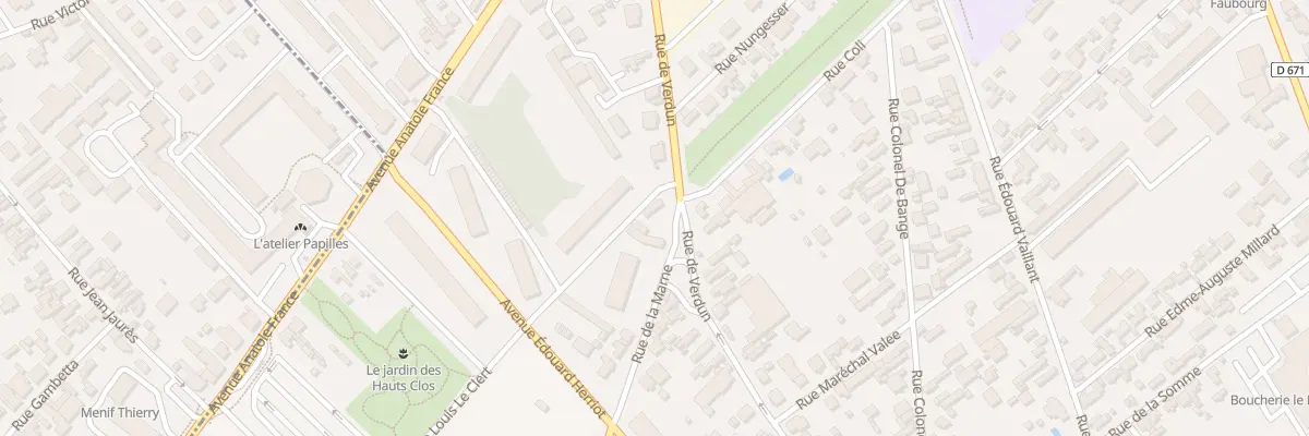 Plan du 28 Rue de Verdun à Troyes