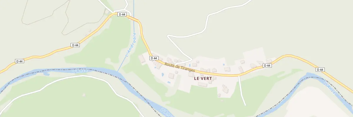 Plan du 1 Che de Cremerolles à Bas-en-Basset