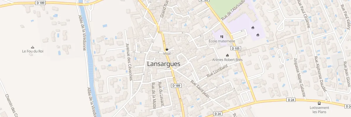 Plan du 9T Plan de la Gascogne à Lansargues