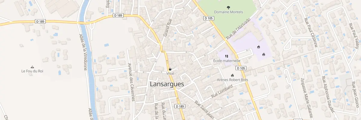 Plan du 5 Rue de l’Argenterie à Lansargues