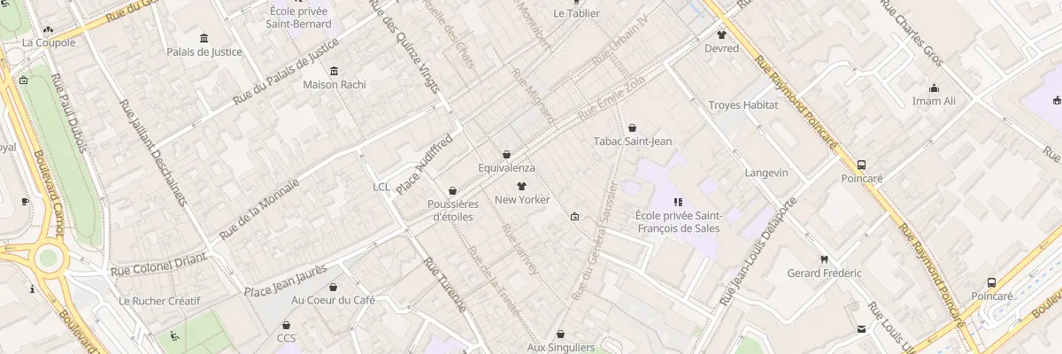 Plan du 103 Rue Emile Zola à Troyes